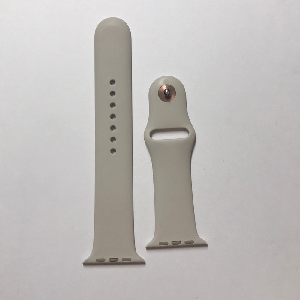 Grey Apple Watch band